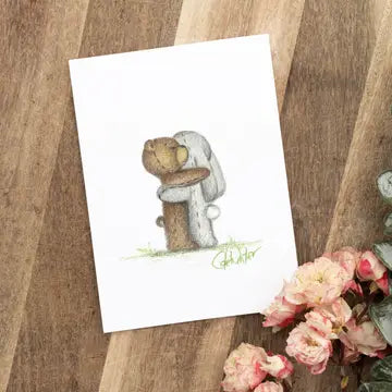 Pastel Forest Greeting Cards