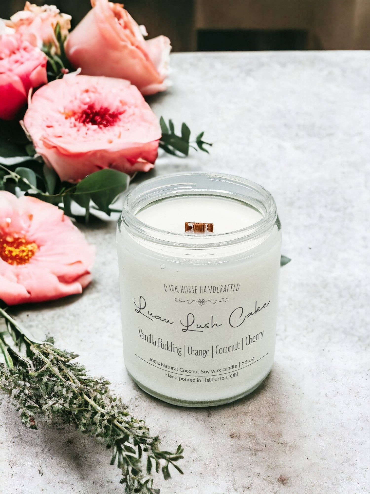 Luau Lush Cake - Scented Coconut Soy Candle