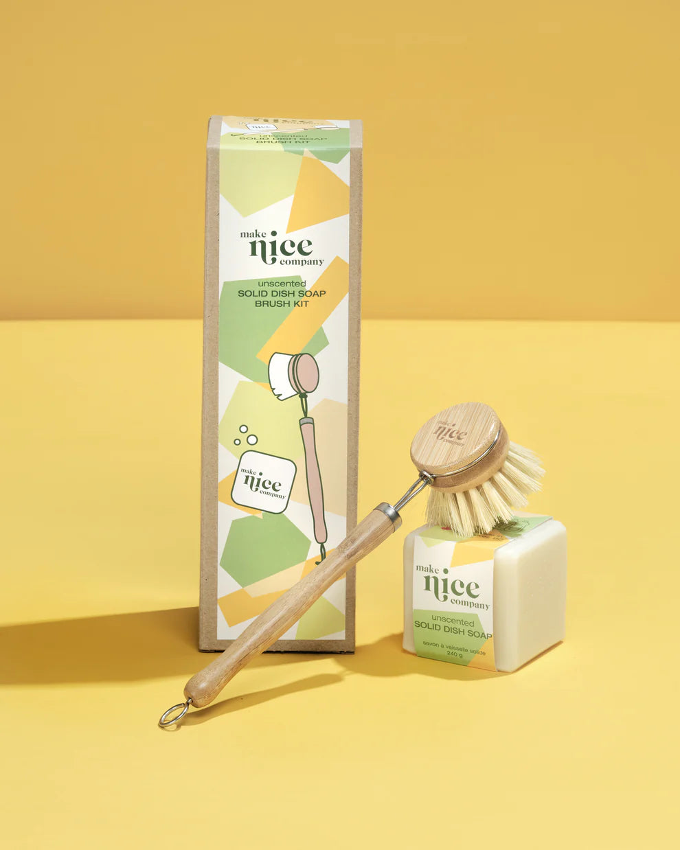 Make Nice Company Soap & Scrub Brush Kit
