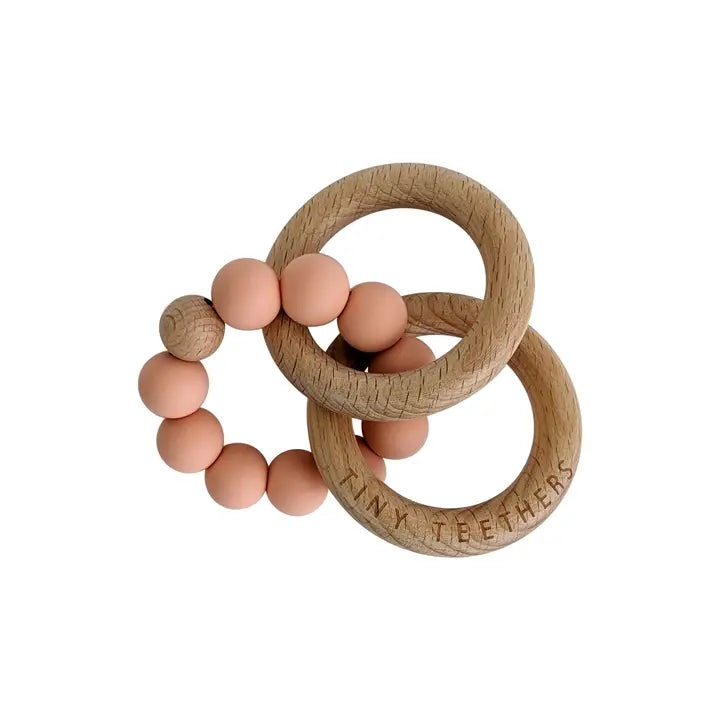 Tiny Teethers Rattle Teething Rings