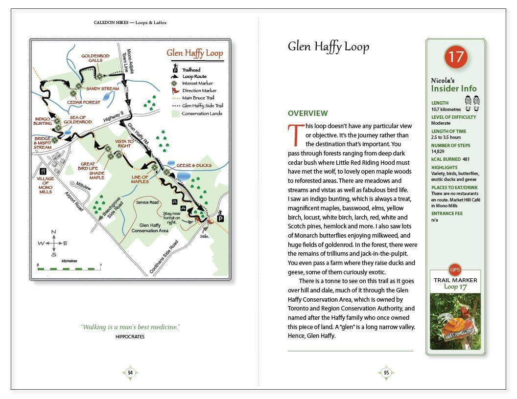 Loops and Lattes Hiking Guides