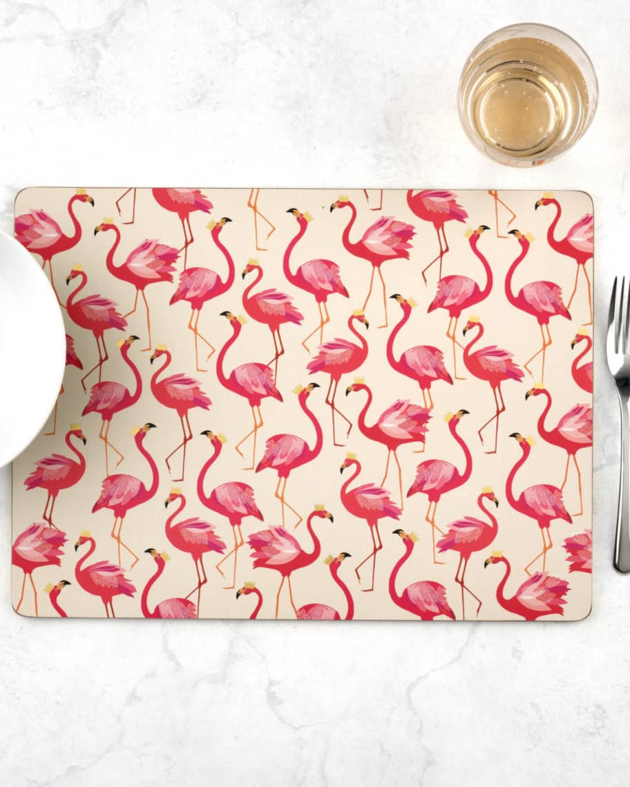 Sara Miller Flamingo Placemats (Set of 4)