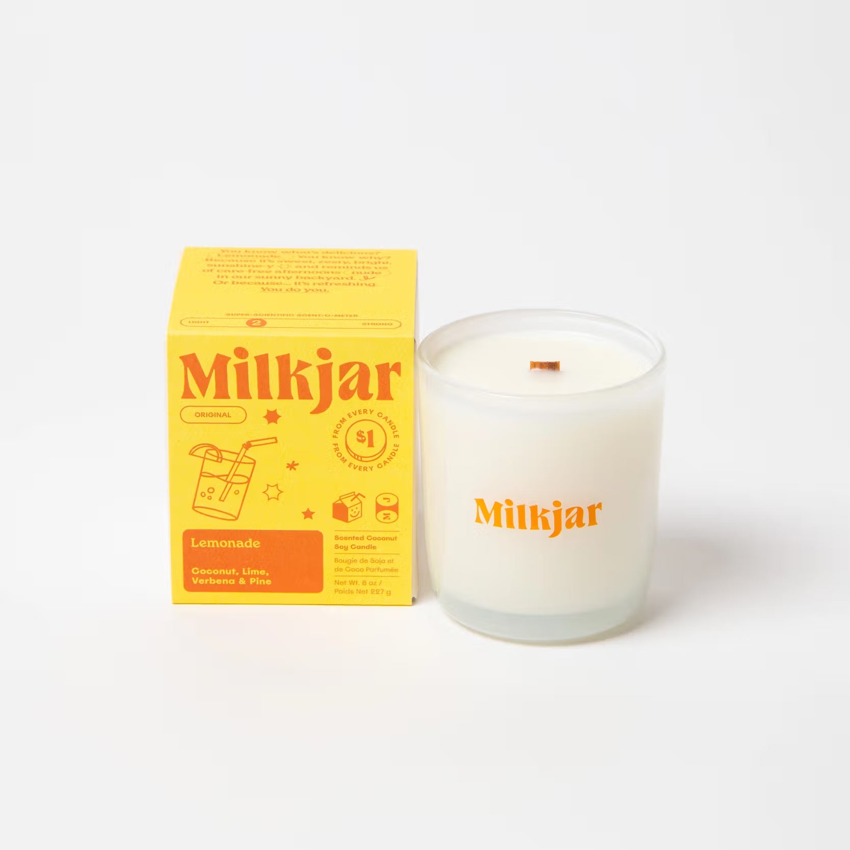 Milk Jar Candles