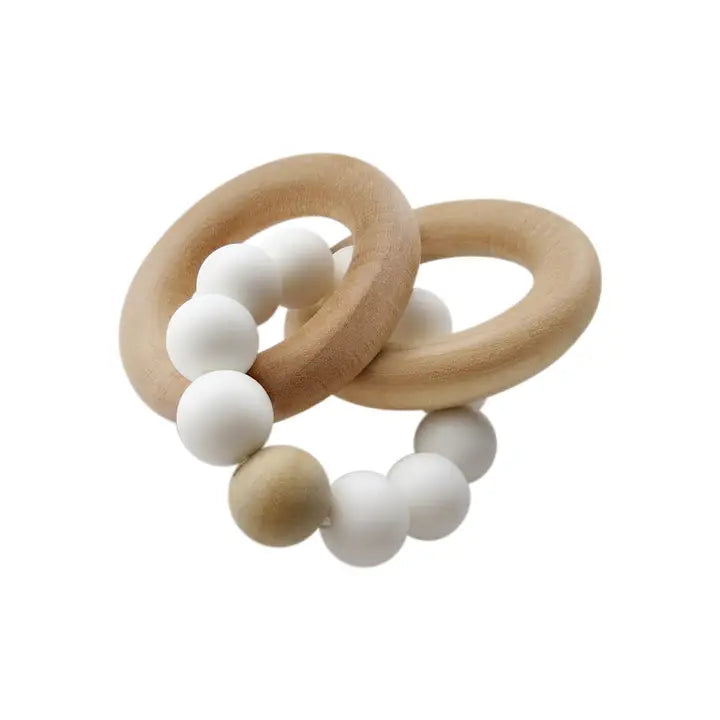 Tiny Teethers Rattle Teething Rings