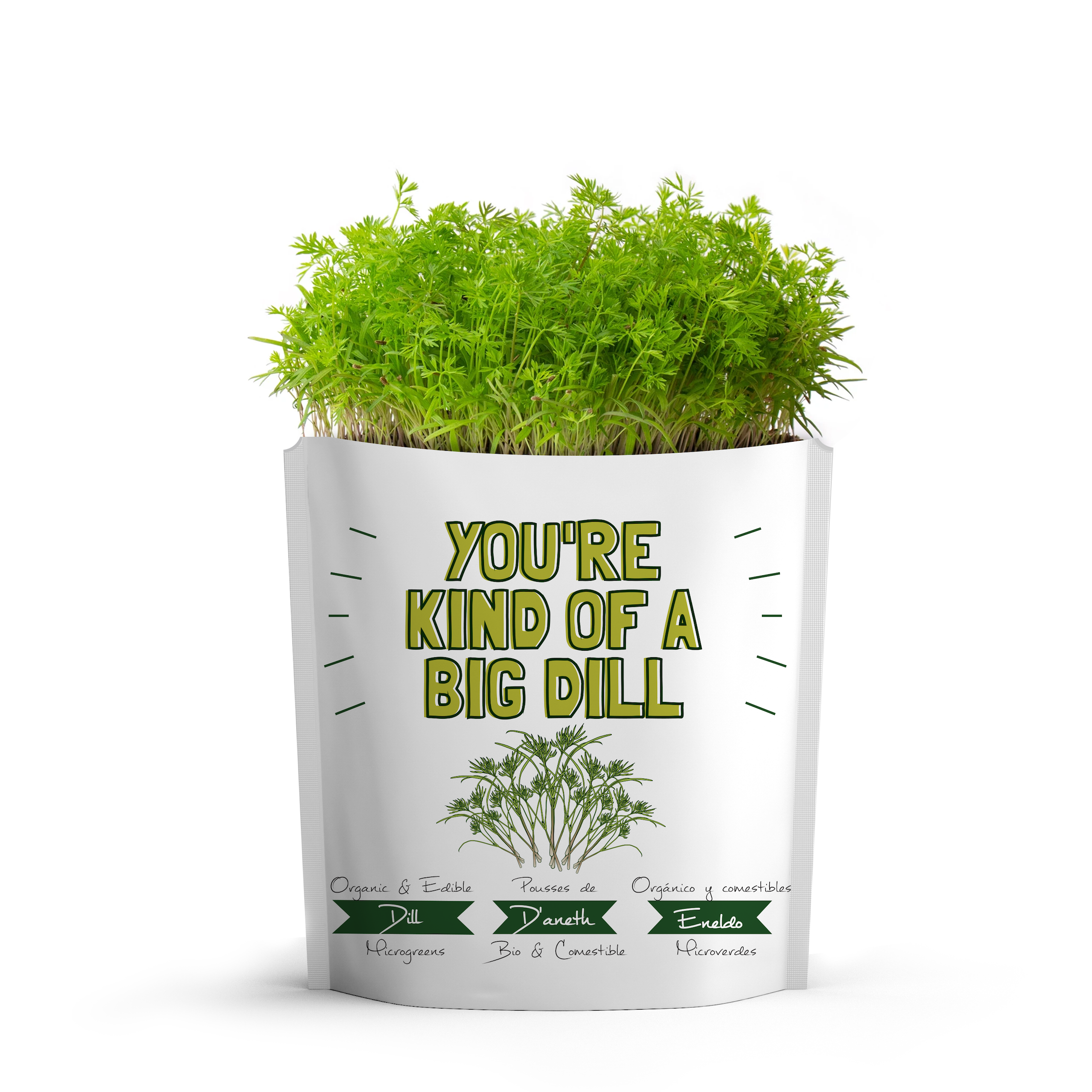 You're Kind of a Big Dill Greeting Card Pouch
