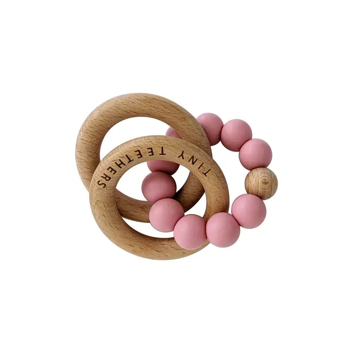 Tiny Teethers Rattle Teething Rings