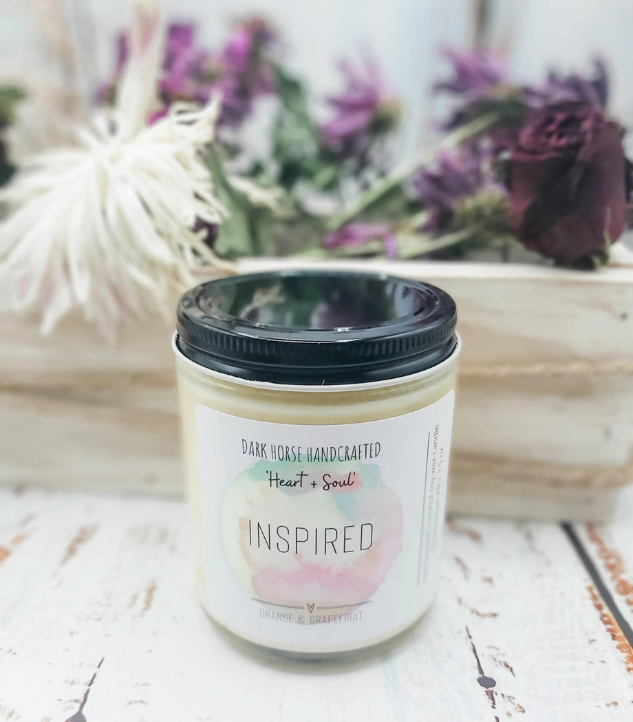 Inspired - Scented Coconut Soy Candle