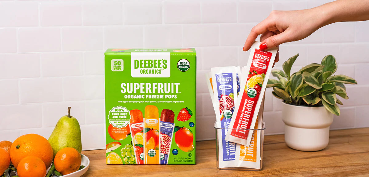 DeeBee's Organic Freezie Pops