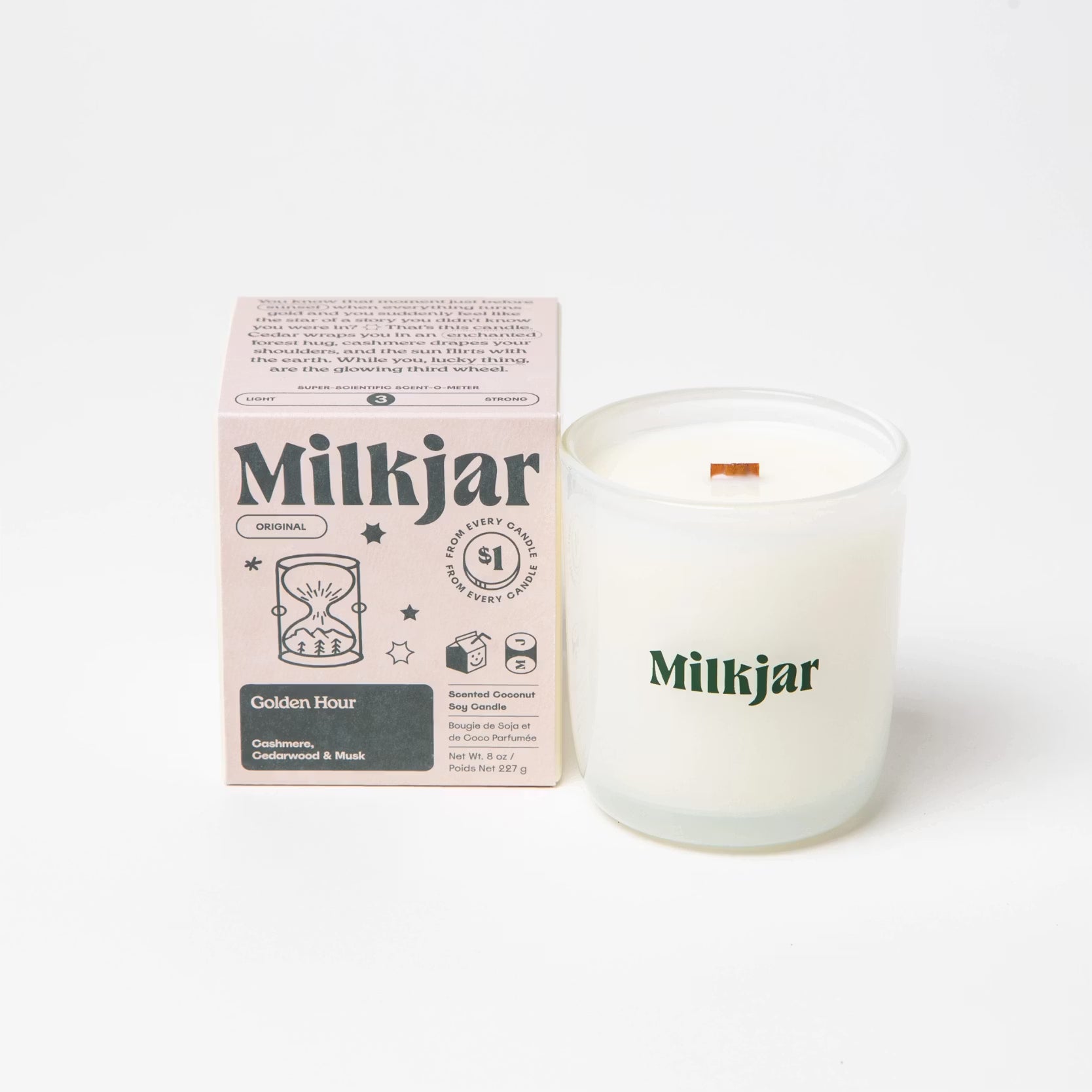 Milk Jar Candles