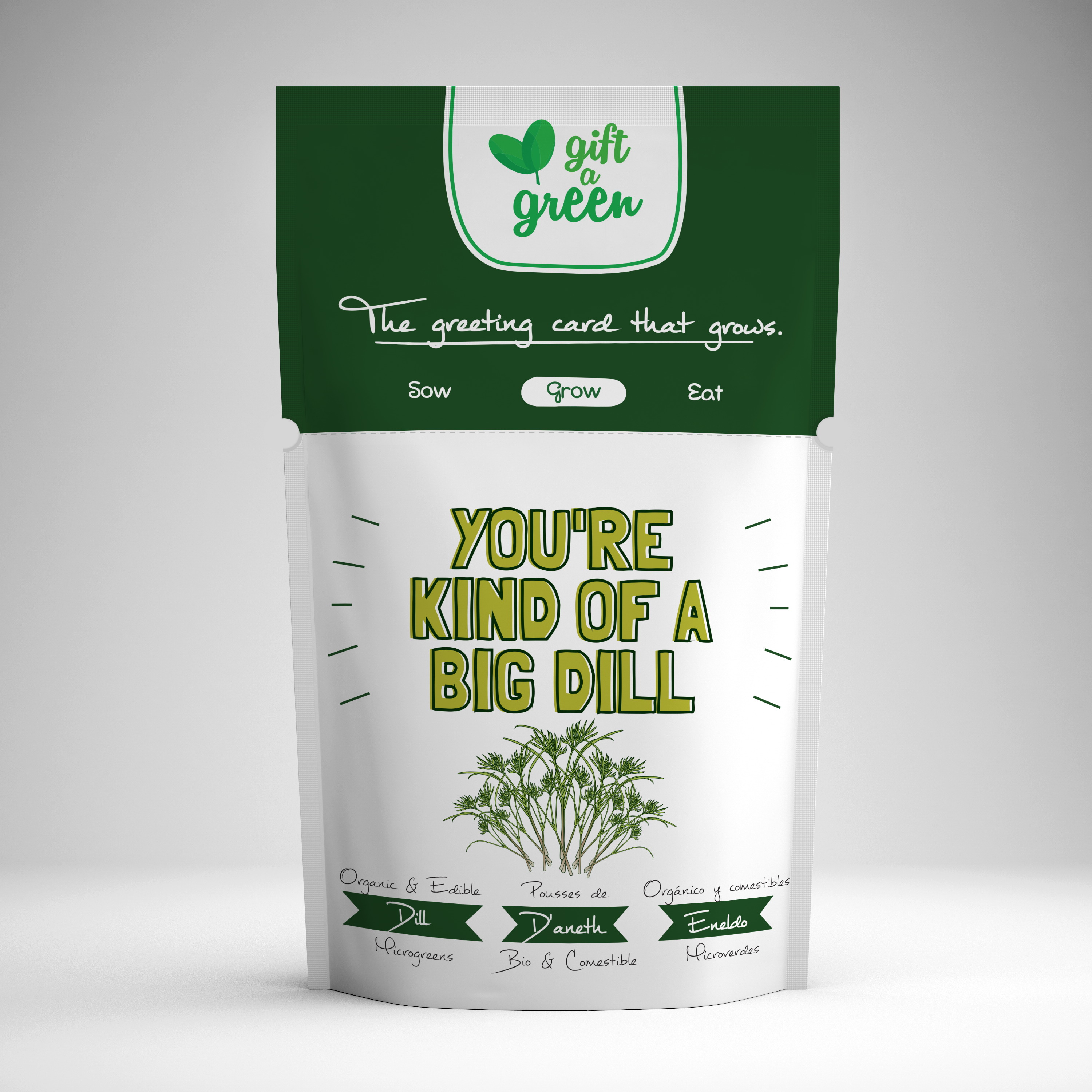 You're Kind of a Big Dill Greeting Card Pouch