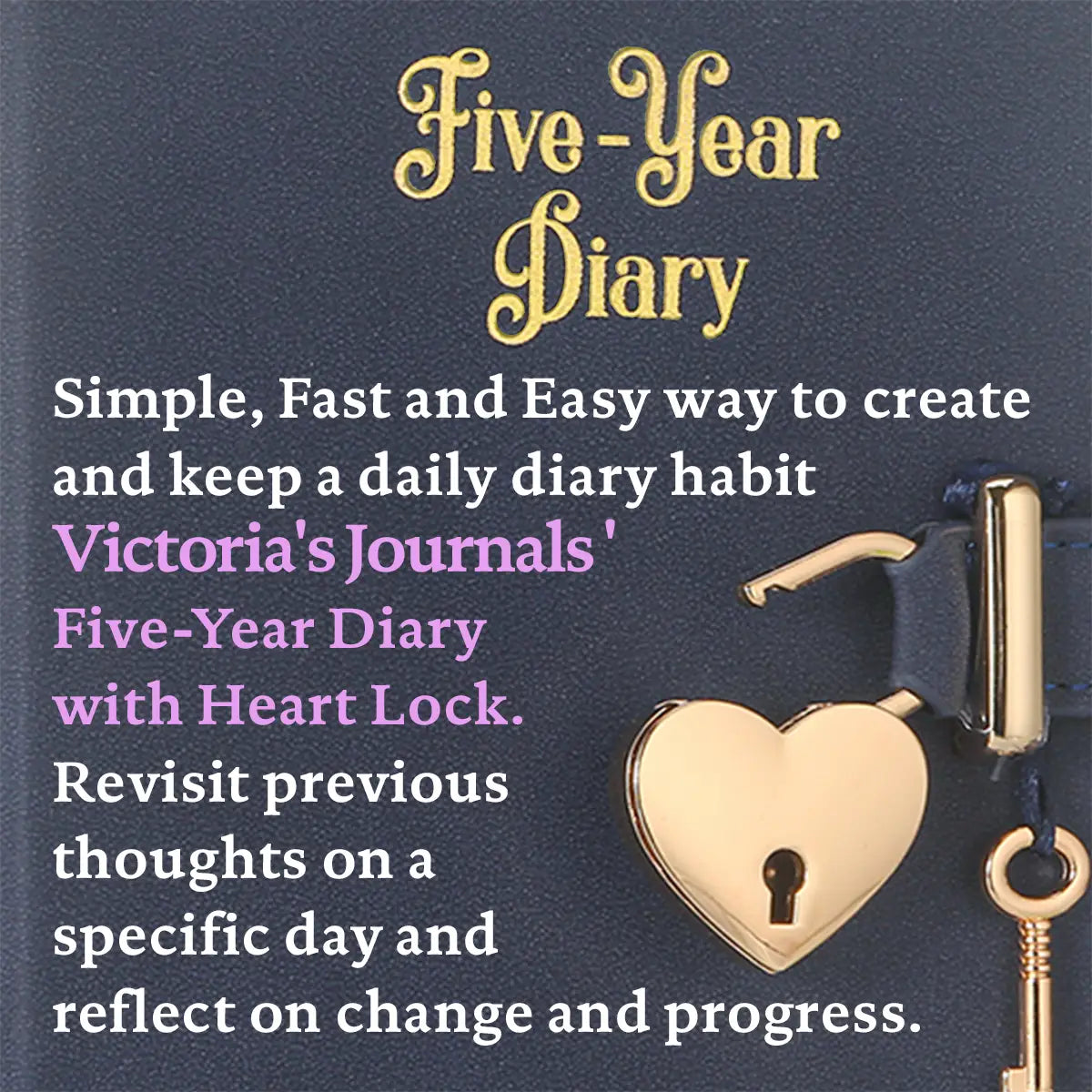 Victoria's Journals - 5 Year Journals