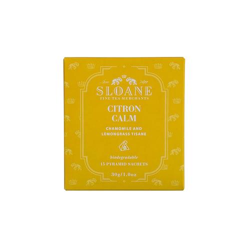 Sloane Tea - 15 Pyramid Tea Bag Box